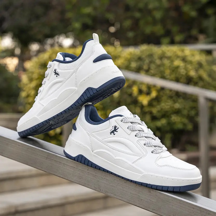 Lifestyle Shoes for Men | Elegantly Rounded Front, Soothing Insole Casuals For Men (White , 10)